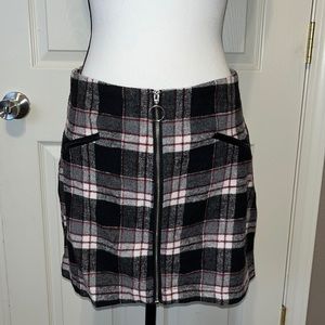 HYFVE Plaid mini skirt